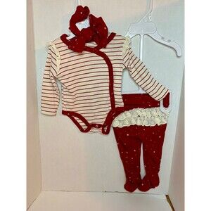 3 piece Jessica Simpson Baby girl Winter outfit